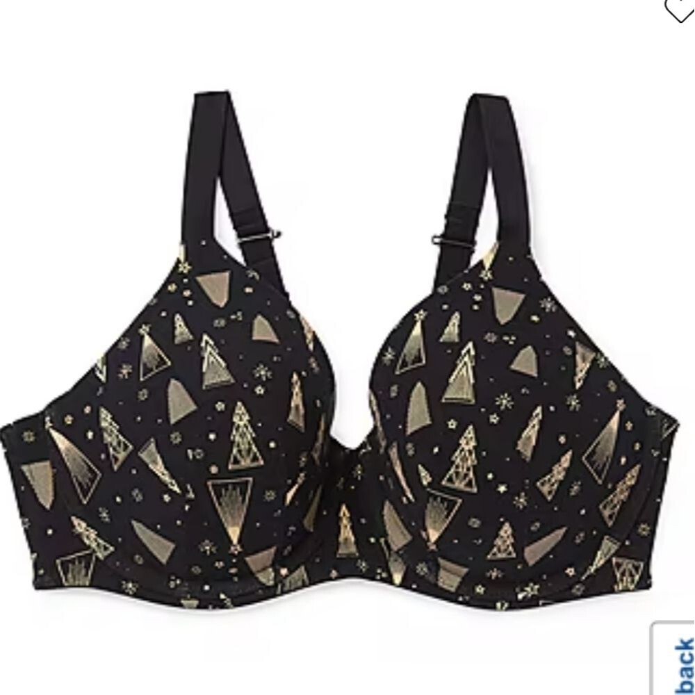 NWT Ambrielle Organic cotton Full-coverage Bra 302677 Size 42F(DDD)